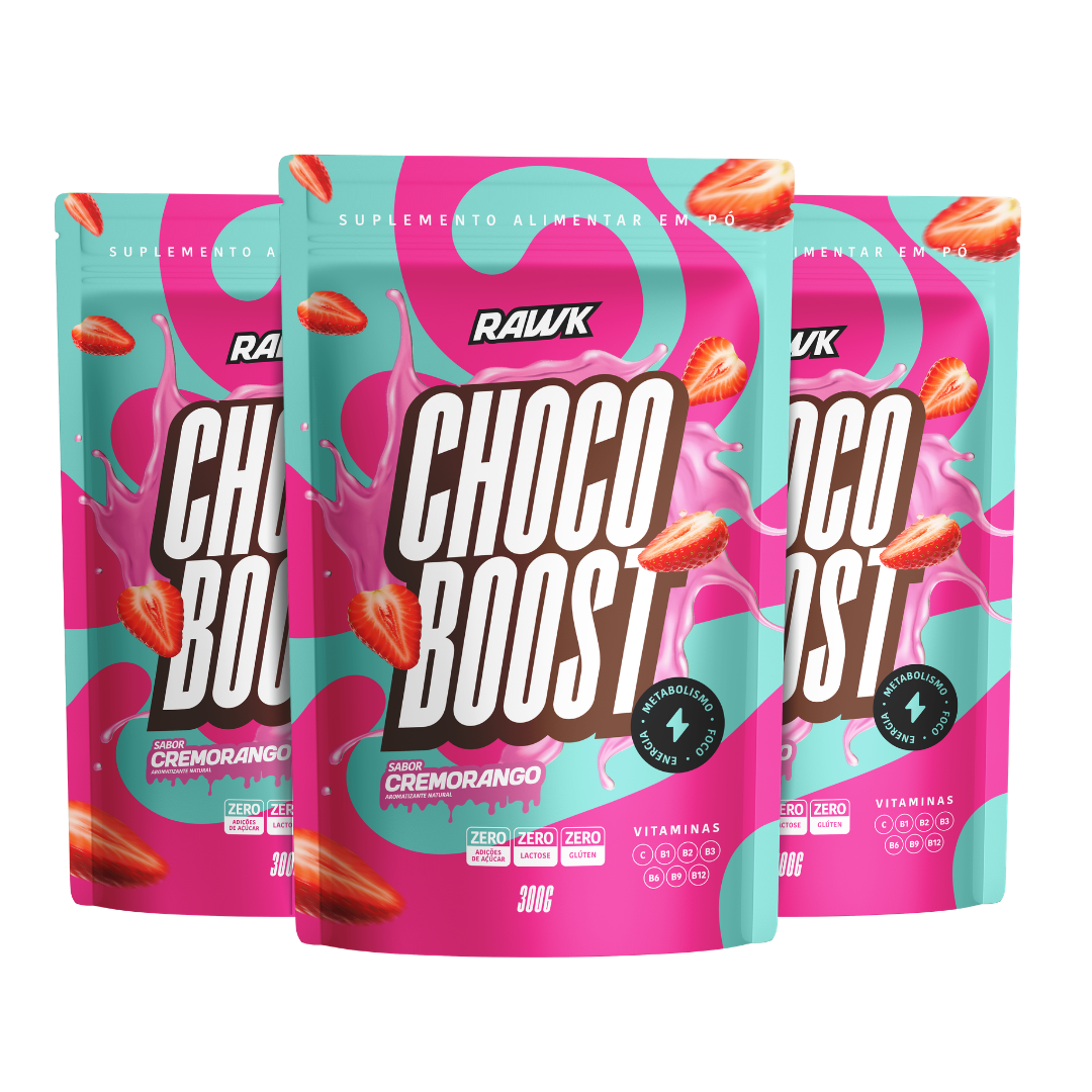 ChocoBoost Pré-Day Cremorango | 1 Pote (30 doses)