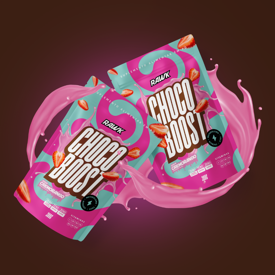 ChocoBoost Pré-Day Cremorango | 1 Pote (30 doses)